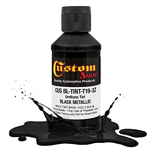 Image of Custom Coat 3 Ounce, Black Metallic, Bed Liner Tint Concentrate
