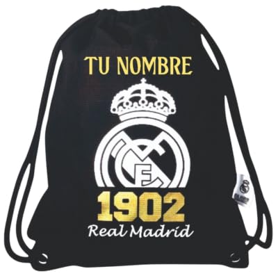 Sac à dos Real Madrid personnalisable fini les sacs fragiles pour l'école et le sport
