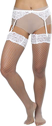 Image of ToBeInStyle Women's Lace Classic Elegant Sheer Garter Belt