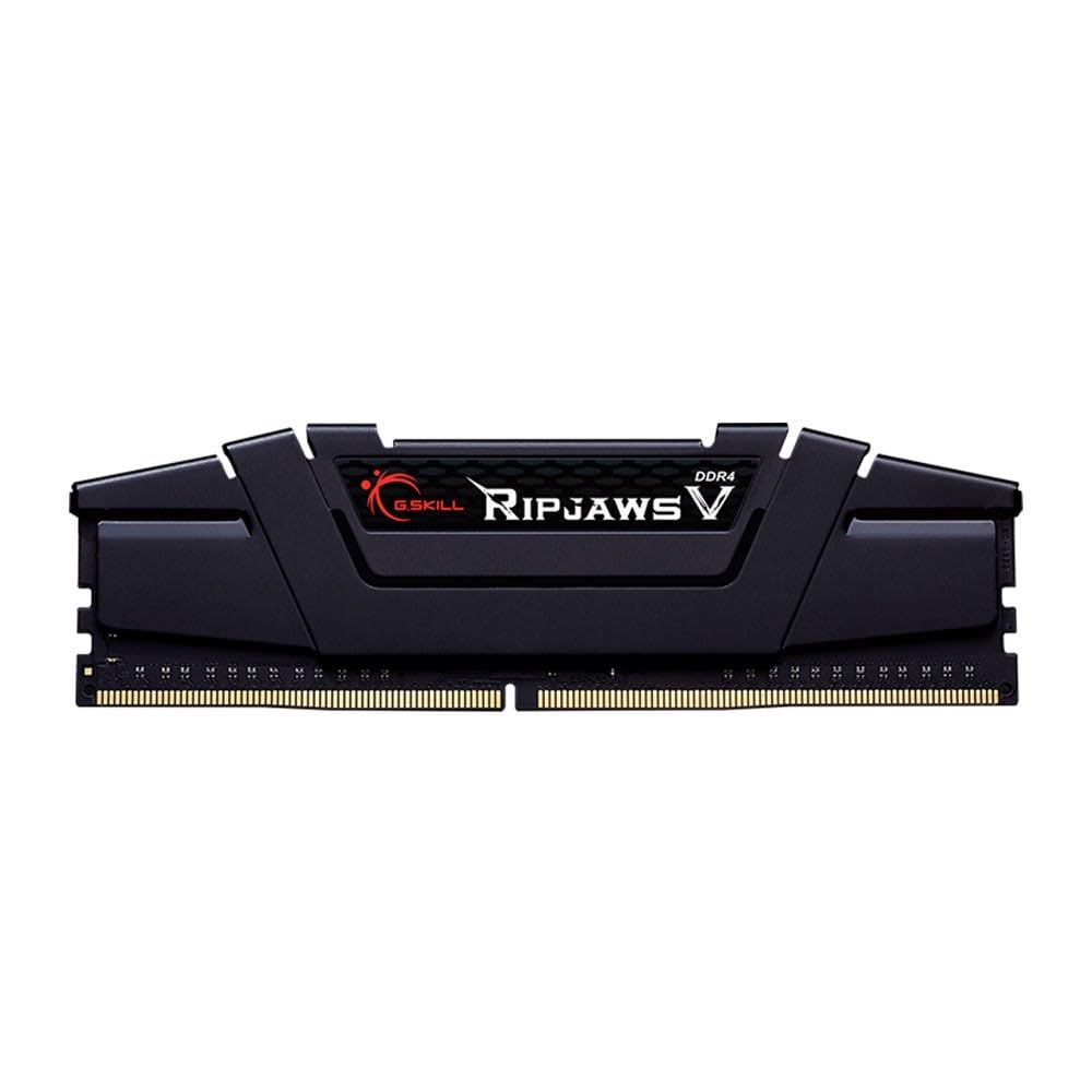 G.Skill Kit Barrettes mémoire 32Go (2x16Go) DIMM DDR4 Ripjaws V PC4-28800 (3600 MHz) (Noir) F4-3600C18D-32GVK