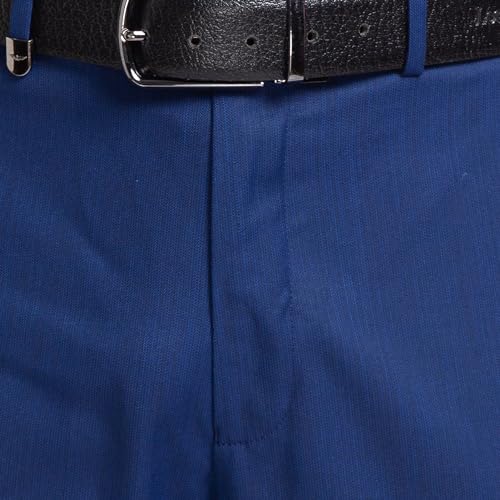 Image of Park Avenue Super Slim Fit Medium Grey Trouser for Men