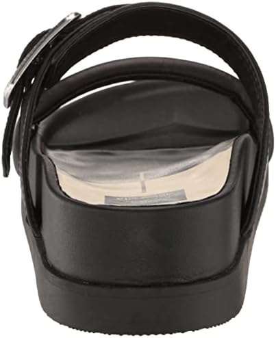 Dolce Vita Women's Shaila Sandal, Black Leather, 8 | Image 2