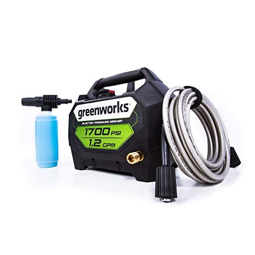 Greenworks 1700 PSI 1.2-Gallon-GPM Cold Water Electric Pressure Washer