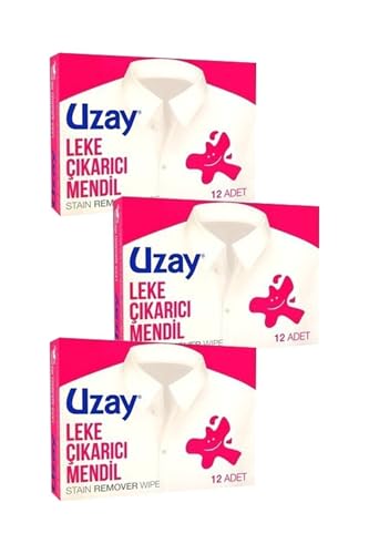 Leke Çıkarıcı Mendil, 12'li 3 Adet