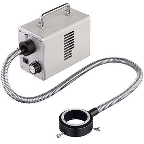 AmScope LED-50WR 50W LED Faseroptik O-Ring Lichtmikroskop Illuminator