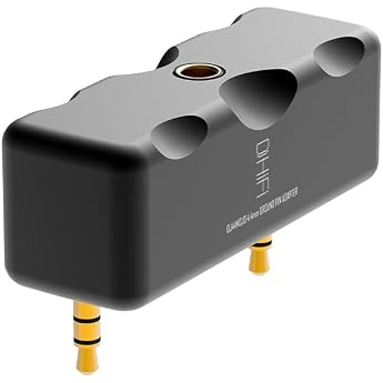 DD ddHiFi DJ44MOJO 4.4mm Ground Pin Adapter for Chord Mojo and allows you to use 4.4mm Earphones with MOJO (SE output)