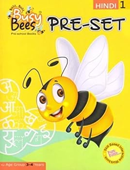Paperback Busy Bees Pre-Set Hindi Book 1 Book