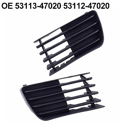 Cubierta de inserción para Toyota Prius 2004-2009: marcos inferiores de parachoques delantero 2