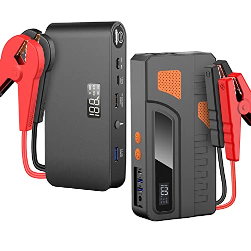 3000A Portable Car Jump Starter Pack Booster Charger Battery Power Bank 18000Mah & 1600A Battery Jump Starter Jump Starter Battery Pack 12V Car Jump Starter With Jumper Cables Car Jumper Starter #TOP8