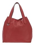 Coccinelle Mila Shoulder Bag Foliage Red