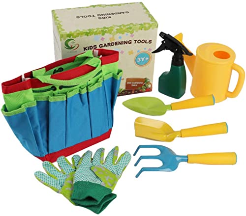 LNJ Kinder Gartenwerkzeug-Kinder Gartengeräte Set,Spielwerkzeuge,Inklusive...