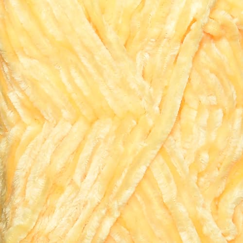 Image of M.G Chunky Velvet Yarn, Gulmarg III 300 GMS - Best Used with Knitting and Crochet Needles - Wool Yarn for Knitting - Art-BABB