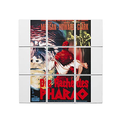 Affiche de film rétro sur carreaux céramique décoratifs 60x60cm horreur