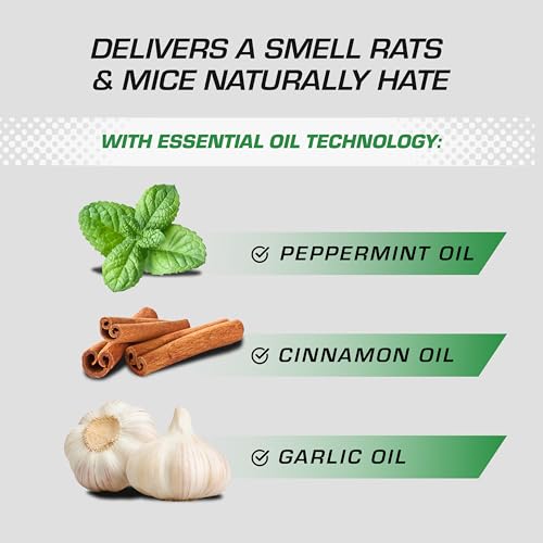 Image of Tomcat Repellents Rodent Repellent Pouches, Ready-to-Use, Inside Rodent Prevention with Essential Oils, 4.23 oz., 4-Pack