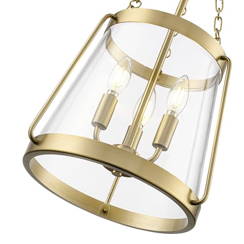 ML Lighting Adabella 11.75" 3-Light Pendant - Vintage Brass by ML Lighting - Image 5