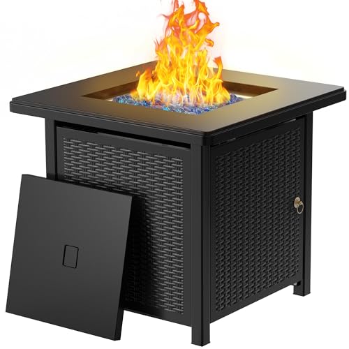 BALI OUTDOORS 50000 BTU Propane Fire Pit with Lid...