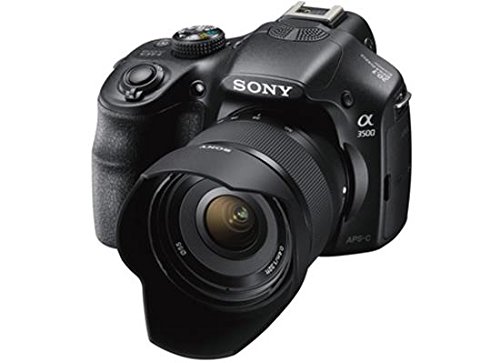 Image of Sony ILCE-3500J 20.1MP DSLR Camera with SEL1850 Lens (Black)