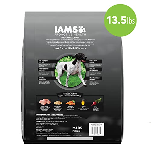 Iams Proactive Health Adult Active Dry Dog Food With Chicken And Turkey, 13.5 Lb. Bag #TOP2