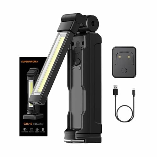 Superfire G16-S multifunctionele flashlight, 800 lm, USB-C