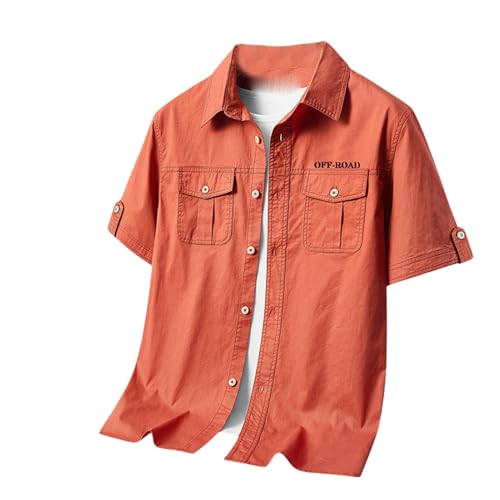 Chemise d'été décontractée homme respirante et tendance pour le travail