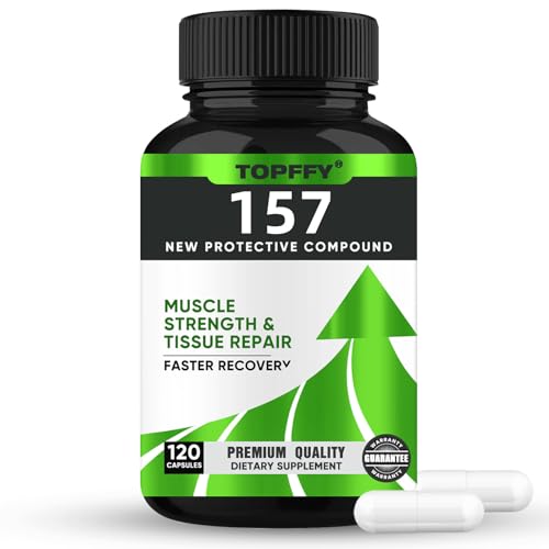 Topffy New 157 1000 mg, Gluten-Free, 120 Capsules