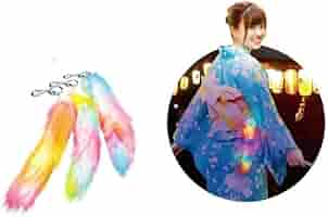 Amazon | 光る！もふふ～しっぽチャームレインボー 12個セット
