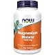 Magnesium Malat Now Foods 1000mg 180 vegane Tabletten