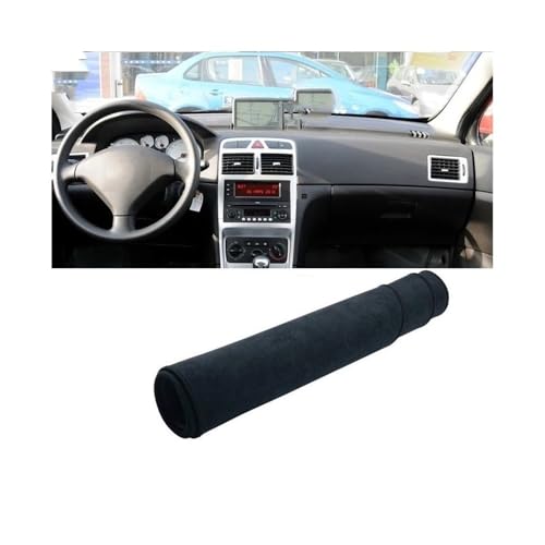 Couverture de tableau de bord Peugeot 307 SW anti-reflet avec GPS