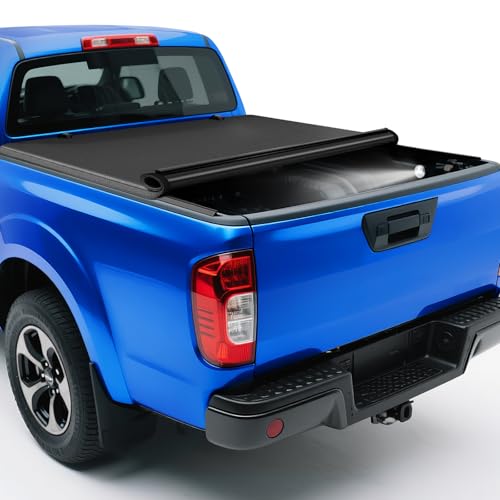 Soft Roll Up Tonneau Cover Compatible with Nissan Frontier 2005-2026