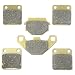 Master Chen Front Rear Brake Pads Brakes for Suzuki Vinson 500 4X4 2002-2007 FA054 FA067