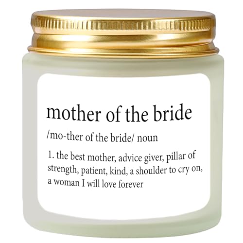 Product Image of the Mother of the Bride Gifts Candle - Wedding Gift for Mom of the Bridal Gift from Bride Lavender Scented Candle 4oz