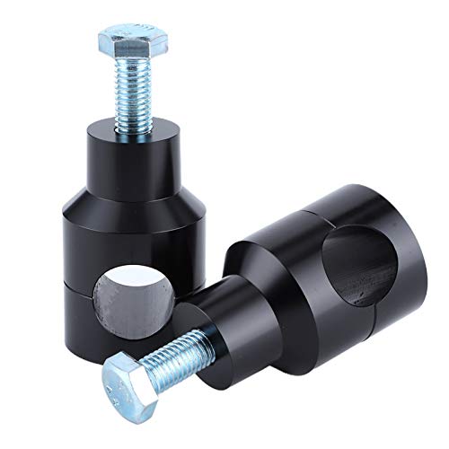 KIMISS Soporte Circular para Manillar de Moto, Elevador Universal de 25mm/1in, Clamp de Montaje Ajustable, Accesorio para Moto, Compatible con Varias Ma s