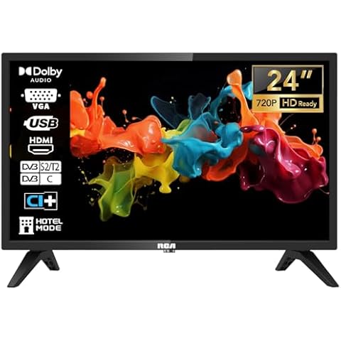Téléviseur RCA 24 pouces LED HD Cover