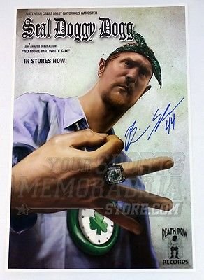 Brian Scalabrine Boston Celtics Signed Autographed Scal Doggy Dogg 16x25 Poster