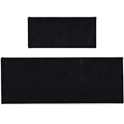 ZY Patch 2 Pieces Security Embroidered Patch for Uniforms Hook Backing(One Large One Small)