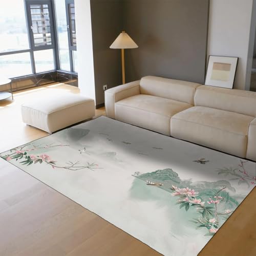 Tapis de salon lavable 150x240 cm idéal sous la table à manger - 2