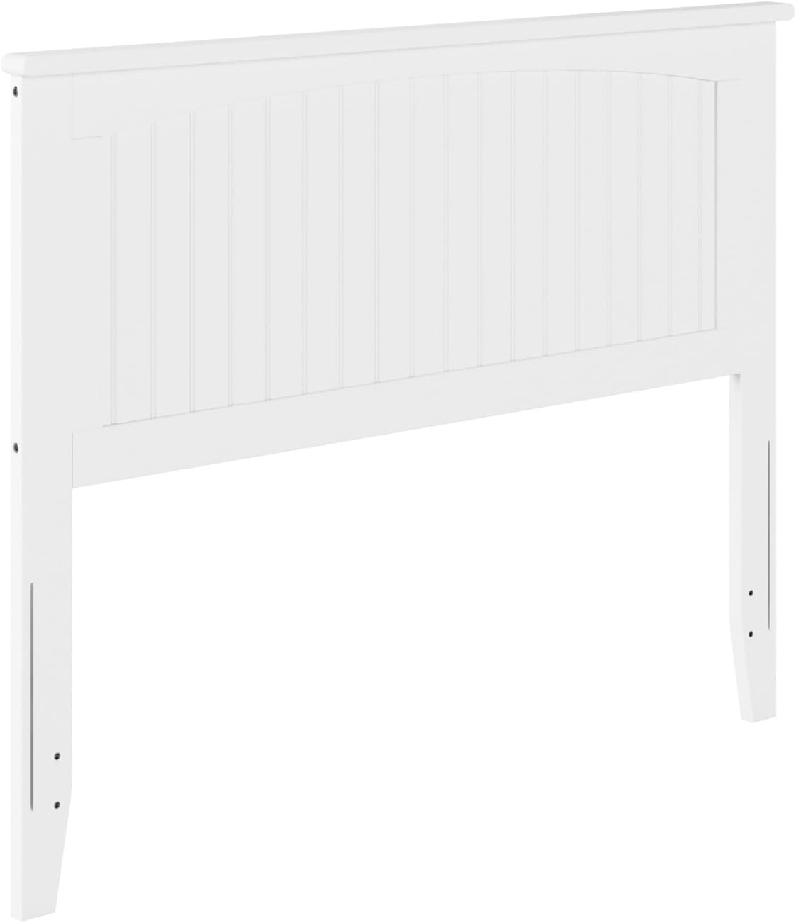 Nantucket Solid Wood Headboard, Full, White