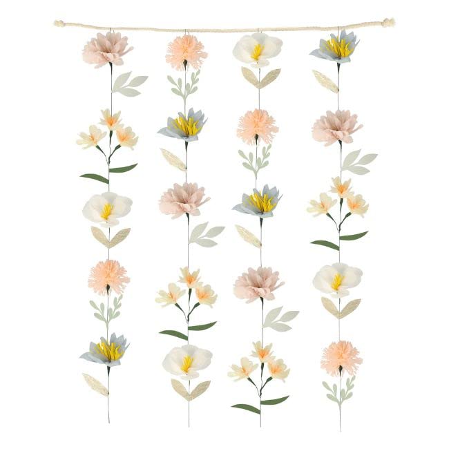Meri Meri Flower Wall - Soft Colours