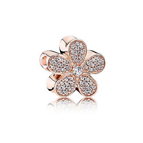 Abalorio Pandora de plata para mujer charms elegantes de diseño atemporal 1