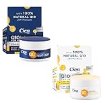 Set of 2 x 50 ml Cien Anti-Wrinkle DAY + NIGHT CREAM - with q10, Hyaluronic Acid & Vitamin E