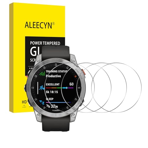 Aleecyn [4 Piezas] Protector de Pantalla Cristal Templado Compatible con GM Epix Gen 2, Ultra HD Cristal Vidrio Templado, 9H Dureza, Sin burbujas, Anti-Arañazos, Protector Película
