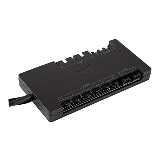 Corsair CL-9011110-WW Commander PRO Digital fläkt och RGB-belysningskontroller