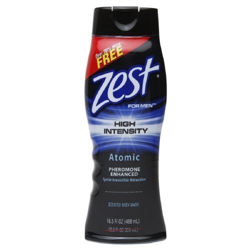 Zest for Men High Intensity Atomic Pheromone Enhanced 16.5oz (Pack of 2)