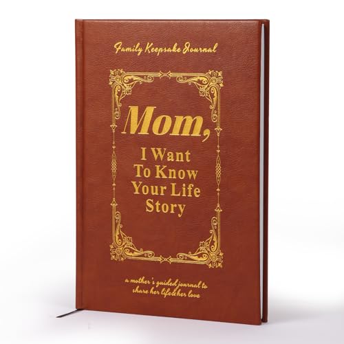 ERYEE Mom, I Want Know Your Life Story BookAMothers Guided Journal Meaningful Mothers Journal for Mom(}}) LÕMtgɍœK n[hJo[