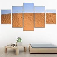 SIGNWIN 5 Panel Canvas Wall Art Modern Art Forest Multicolor Photography Relax/Calm Romantics Scenic for Home Decorations Ready to Hang - 60