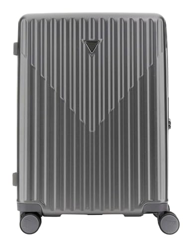 Valise GUESS Olbia Trolley M gunmetal rigide à 4 roues