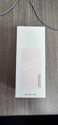 Saturday Skin Hydrating Gentle Facial Gel Cleanser Makeup Remover Sensitive Skin Face Wash Antioxidant Vitamin Brightening Smoothing Korean Skincare (5.07 Fl. Oz.) - Image 3