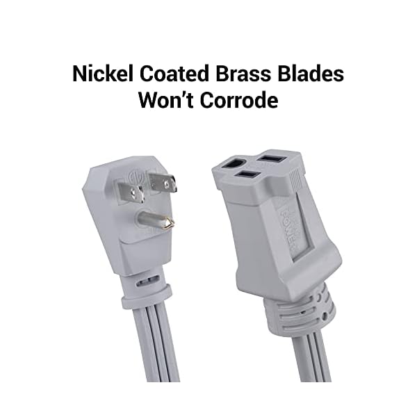 Clear Power 3ft 14/3 Gray Air Conditioner/Major Appliance Indoor