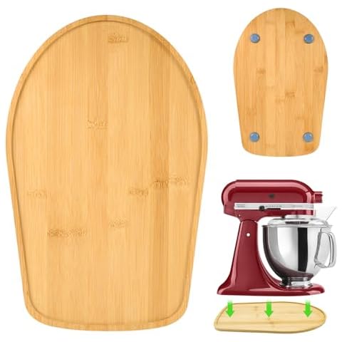 Bamboo Sliding Mat for KitchenAid Mixer Cover