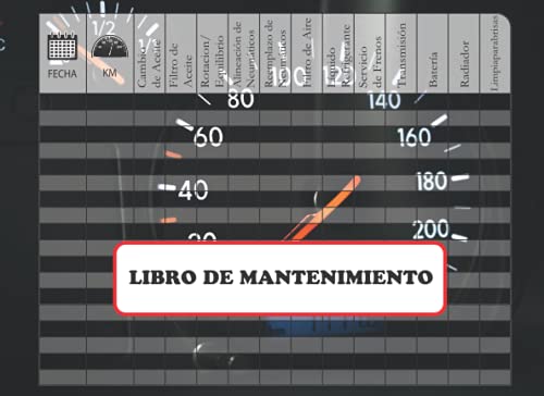 Libro de Mantenimiento: universal, simple y práctico-Registro de mantenimiento coche con páginas p Libro de Mantenimiento: universal, simple y práctico-Registro de mantenimiento coche con páginas p